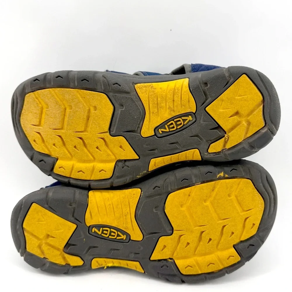 Keen Newport H2 Sport Sandals Kids Size 4 Blue Waterproof Hiking Water Shoes